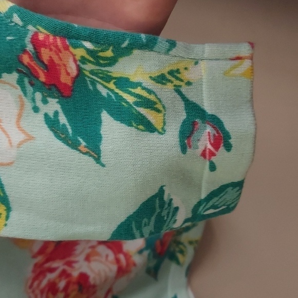 ISAAC MIZRAHI LIVE Floral Long Sleeve Button Down Sweater - Picture 6 of 10